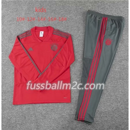 FC Bayern München Kinder Sweatshirts Anzüge Rot 2018-2019